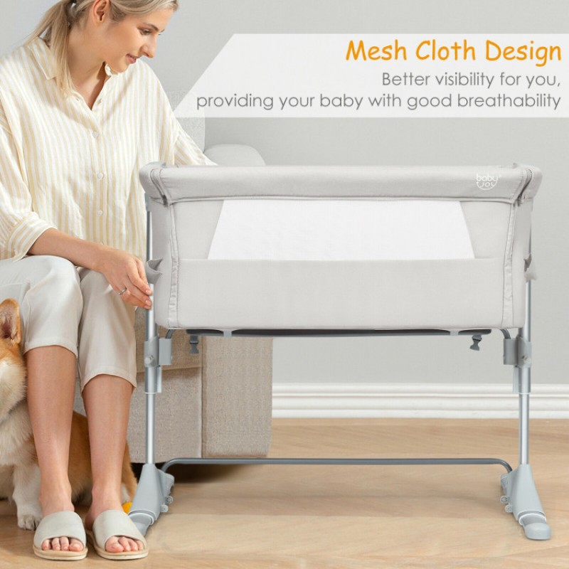Travel Portable Baby Bed Side Sleeper Bassinet Crib with Carrying Bag Travel Portable Baby Bed Side Sleeper Bassinet Crib with Carrying Bag