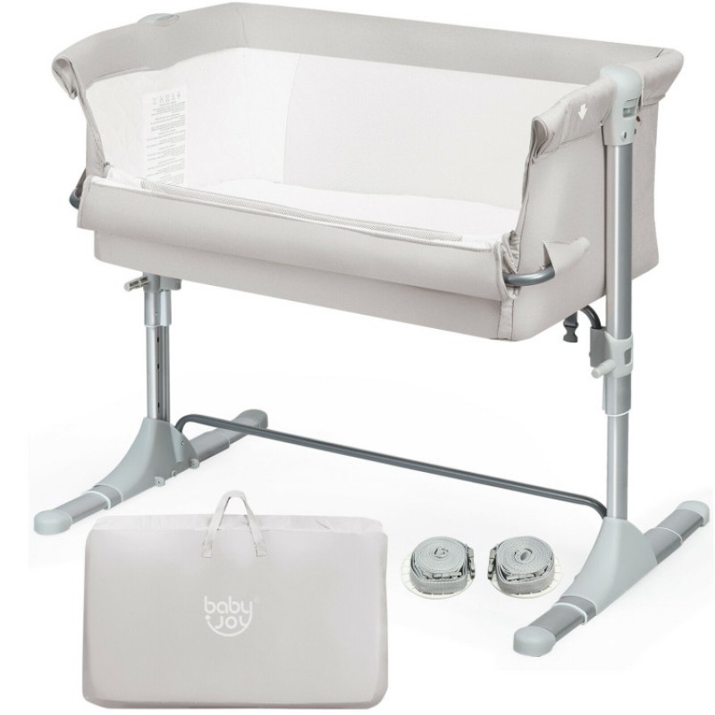 Travel Portable Baby Bed Side Sleeper Bassinet Crib with Carrying Bag Travel Portable Baby Bed Side Sleeper Bassinet Crib with Carrying Bag