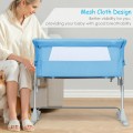 Travel Portable Baby Bed Side Sleeper Bassinet Crib with Carrying Bag Travel Portable Baby Bed Side Sleeper Bassinet Crib with Carrying Bag