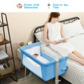 Travel Portable Baby Bed Side Sleeper Bassinet Crib with Carrying Bag Travel Portable Baby Bed Side Sleeper Bassinet Crib with Carrying Bag