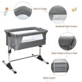 Travel Portable Baby Bed Side Sleeper Bassinet Crib with Carrying Bag Travel Portable Baby Bed Side Sleeper Bassinet Crib with Carrying Bag