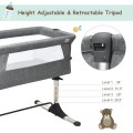 Travel Portable Baby Bed Side Sleeper Bassinet Crib with Carrying Bag Travel Portable Baby Bed Side Sleeper Bassinet Crib with Carrying Bag