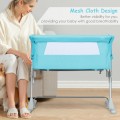 Travel Portable Baby Bed Side Sleeper Bassinet Crib with Carrying Bag Travel Portable Baby Bed Side Sleeper Bassinet Crib with Carrying Bag