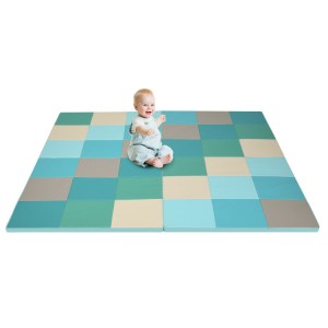 58 Inch Toddler Foam Play Mat Baby Folding Activity Floor Mat 58 Inch Toddler Foam Play Mat Baby Folding Activity Floor Mat