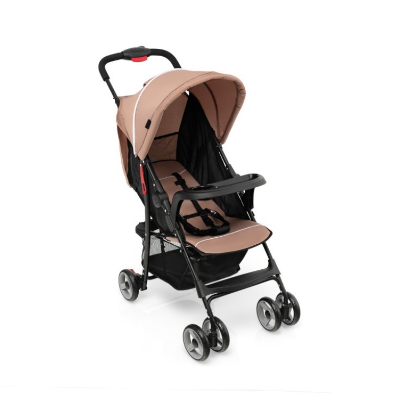 Toddler Travel Stroller for Airplane with Adjustable Backrest and Canopy Toddler Travel Stroller for Airplane with Adjustable Backrest and Canopy