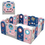 Foldable Kids Safety Play Center with Lockable Gate Foldable Kids Safety Play Center with Lockable Gate