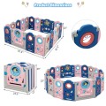 Foldable Kids Safety Play Center with Lockable Gate Foldable Kids Safety Play Center with Lockable Gate