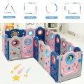 Foldable Kids Safety Play Center with Lockable Gate Foldable Kids Safety Play Center with Lockable Gate
