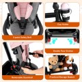4-in-1 Baby Tricycle Toddler Trike with Convertible Seat 4-in-1 Baby Tricycle Toddler Trike with Convertible Seat