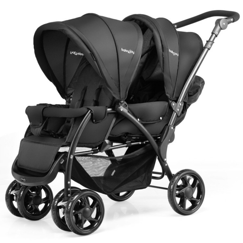 Foldable Lightweight Front Back Seats Double Baby Stroller Foldable Lightweight Front Back Seats Double Baby Stroller