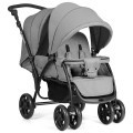 Foldable Lightweight Front Back Seats Double Baby Stroller Foldable Lightweight Front Back Seats Double Baby Stroller
