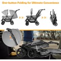 Foldable Lightweight Front Back Seats Double Baby Stroller Foldable Lightweight Front Back Seats Double Baby Stroller