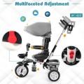 7-in-1 Detachable Baby Stroller with Canopy and Safety Harness