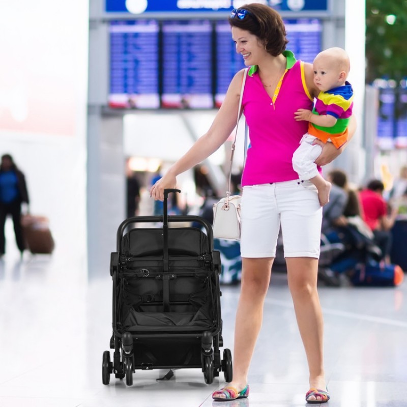 Foldable Lightweight Baby Travel Stroller for Airplane Foldable Lightweight Baby Travel Stroller for Airplane
