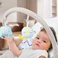 2-in-1 Baby Bouncer with 3-level Adjustable Backrest