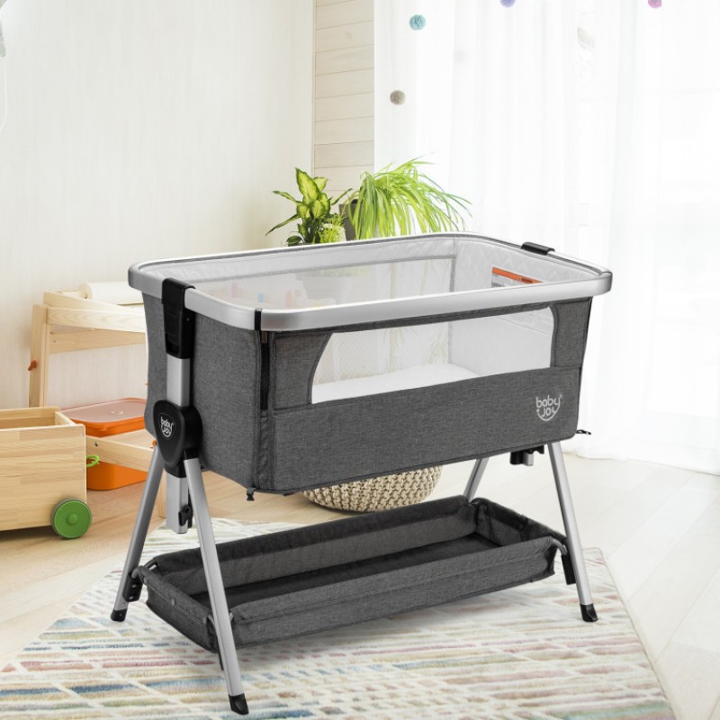 Portable Baby Bed Side Crib with 7 Height Positions Portable Baby Bed Side Crib with 7 Height Positions