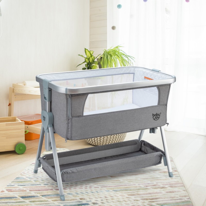 Portable Baby Bed Side Crib with 7 Height Positions Portable Baby Bed Side Crib with 7 Height Positions