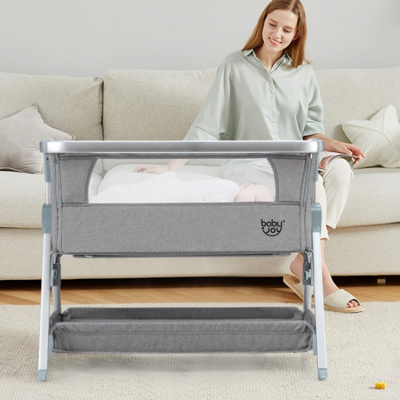 Portable Baby Bed Side Crib with 7 Height Positions Portable Baby Bed Side Crib with 7 Height Positions