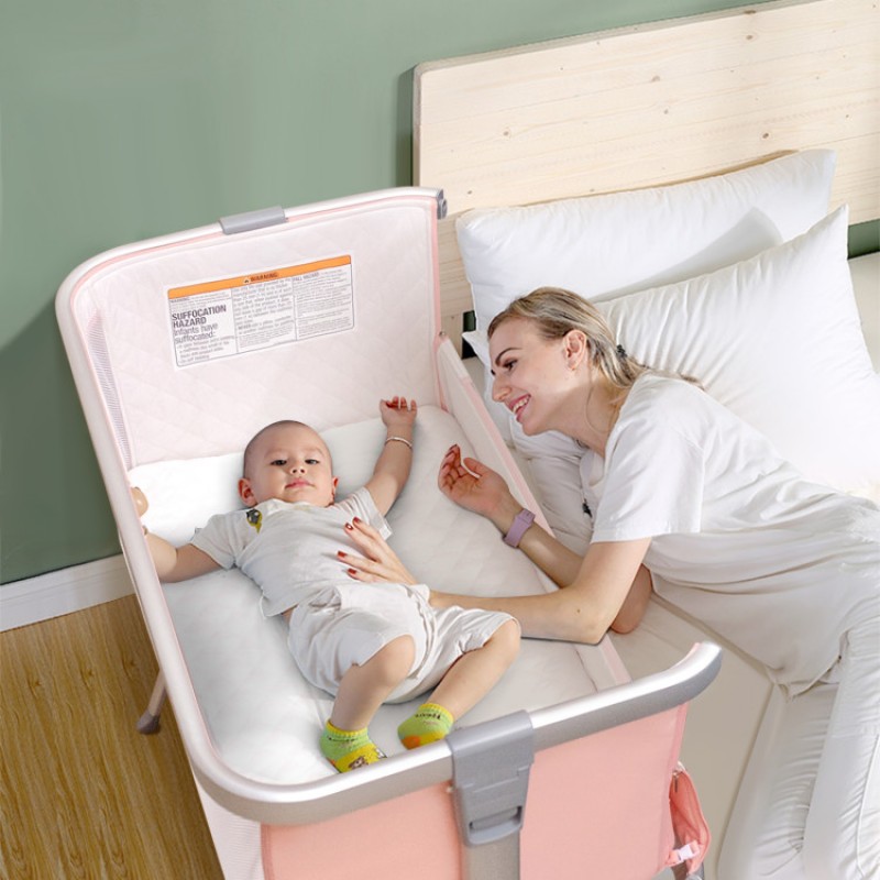 Portable Baby Bed Side Crib with 7 Height Positions Portable Baby Bed Side Crib with 7 Height Positions