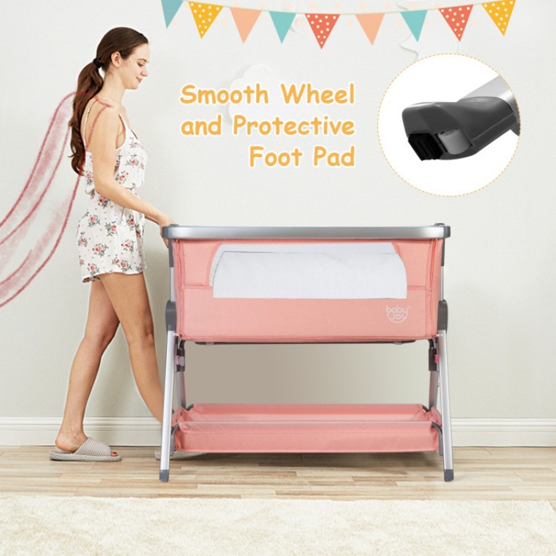 Portable Baby Bed Side Crib with 7 Height Positions Portable Baby Bed Side Crib with 7 Height Positions