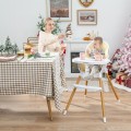 4-in-1 Convertible Baby High Chair Infant Feeding Chair with Adjustable Tray 4-in-1 Convertible Baby High Chair Infant Feeding Chair with Adjustable Tray