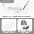 4-in-1 Convertible Baby High Chair Infant Feeding Chair with Adjustable Tray 4-in-1 Convertible Baby High Chair Infant Feeding Chair with Adjustable Tray