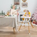 4-in-1 Convertible Baby High Chair Infant Feeding Chair with Adjustable Tray 4-in-1 Convertible Baby High Chair Infant Feeding Chair with Adjustable Tray
