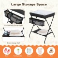 Baby Storage Foldable Diaper Changing Table