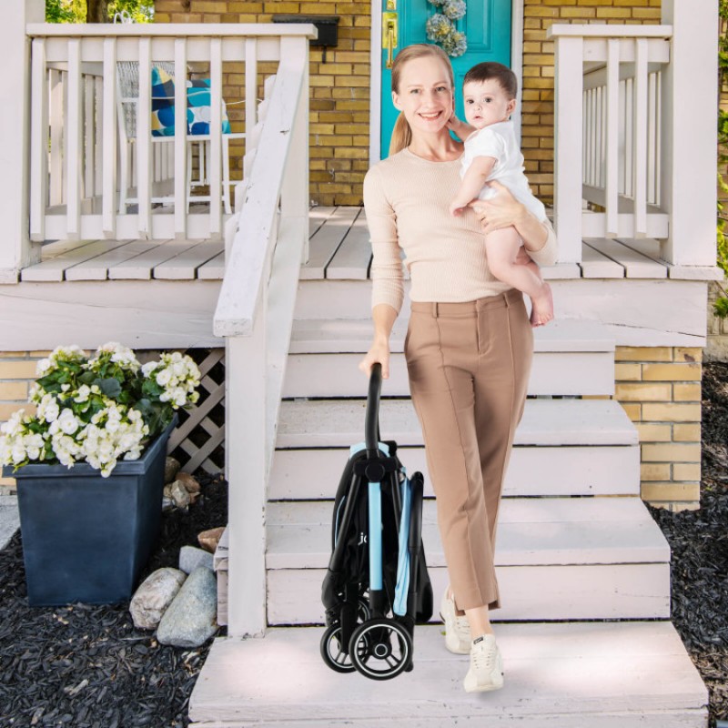One-Hand Folding Portable Lightweight Baby Stroller with Aluminum Frame One-Hand Folding Portable Lightweight Baby Stroller with Aluminum Frame