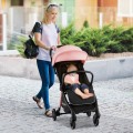 One-Hand Folding Portable Lightweight Baby Stroller with Aluminum Frame