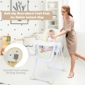 Baby Convertible High Chair with Wheels Baby Convertible High Chair with Wheels