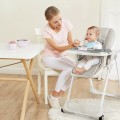 Baby Convertible High Chair with Wheels