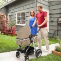 Folding Aluminum Baby Stroller Baby Jogger with Diaper Bag