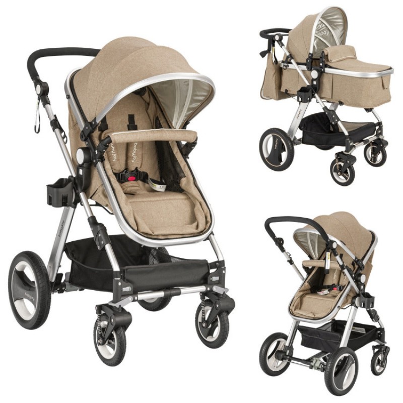 Folding Aluminum Baby Stroller Baby Jogger with Diaper Bag