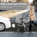 Folding Aluminum Baby Stroller Baby Jogger with Diaper Bag