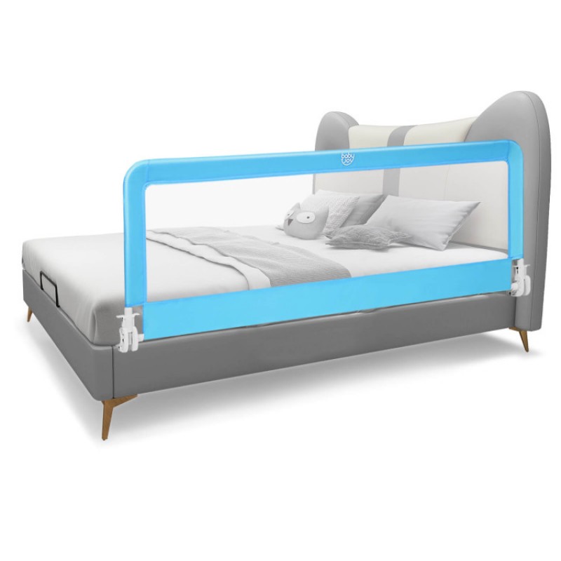 59 Inch Folding Breathable Baby Bed Rail Guard with Safety Strap 59 Inch Folding Breathable Baby Bed Rail Guard with Safety Strap