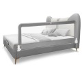 59 Inch Folding Breathable Baby Bed Rail Guard with Safety Strap 59 Inch Folding Breathable Baby Bed Rail Guard with Safety Strap