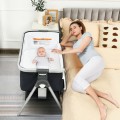 Baby Bedside Bassinet with Storage Basket and Wheels Baby Bedside Bassinet with Storage Basket and Wheels