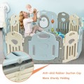Kids Baby Playpen 14 Panel Activity Center Safety Play Yard