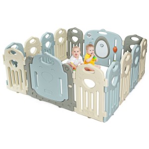 Kids Baby Playpen 14 Panel Activity Center Safety Play Yard Kids Baby Playpen 14 Panel Activity Center Safety Play Yard