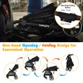 High Landscape Baby Stroller with Easy One-Hand Fold Design