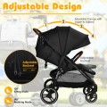 High Landscape Baby Stroller with Easy One-Hand Fold Design