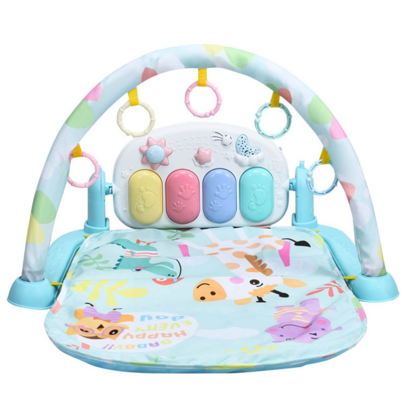 3-in-1  Baby Play Mat with Detachable Piano and Toys