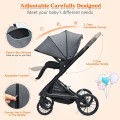 2-in-1 Convertible Baby Stroller with Oversized Storage Basket 2-in-1 Convertible Baby Stroller with Oversized Storage Basket