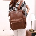 Baby Diaper Bag Mommy Backpack PU Leather Nursing Bag MD2003