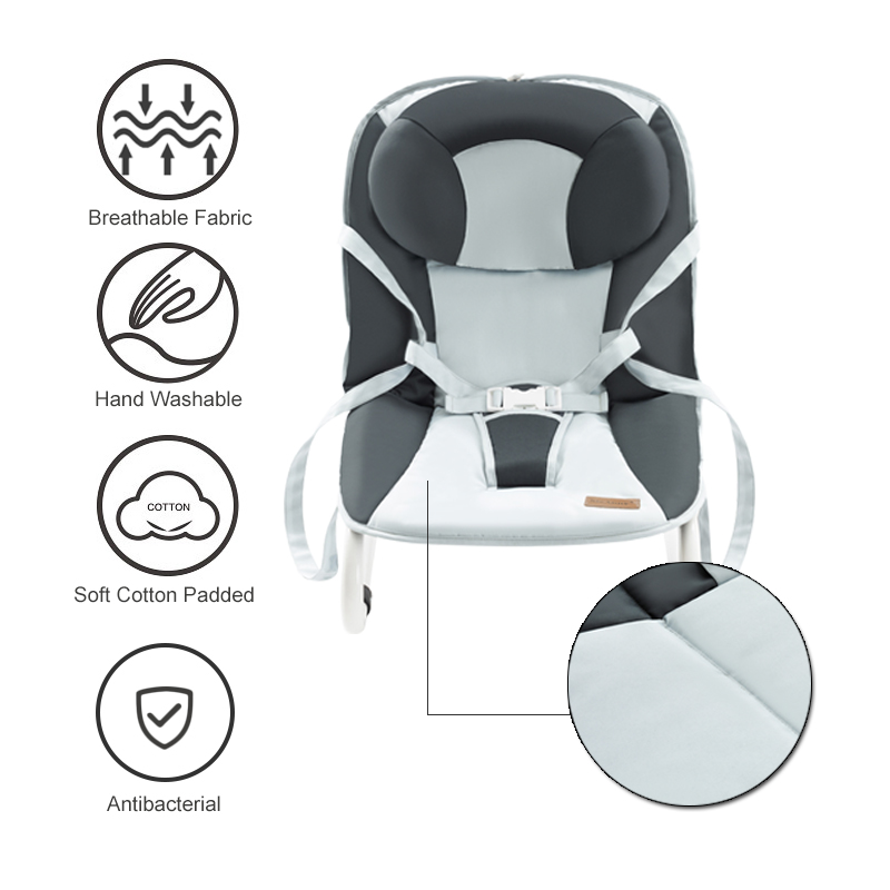 SteAnny 2-IN-1 Baby Seat Bouncer and Infant Rocker