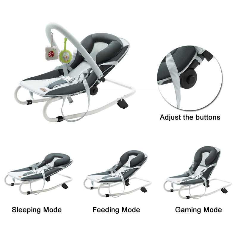 SteAnny 2-IN-1 Baby Seat Bouncer and Infant Rocker