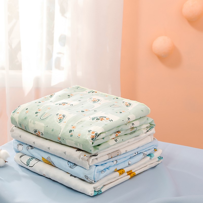 Newborn Quilts Baby Blanket Thick Winter Toddler Bed Quilt Baby Wrap Swaddle Cartoon Infant Comforter Sleeping Bag