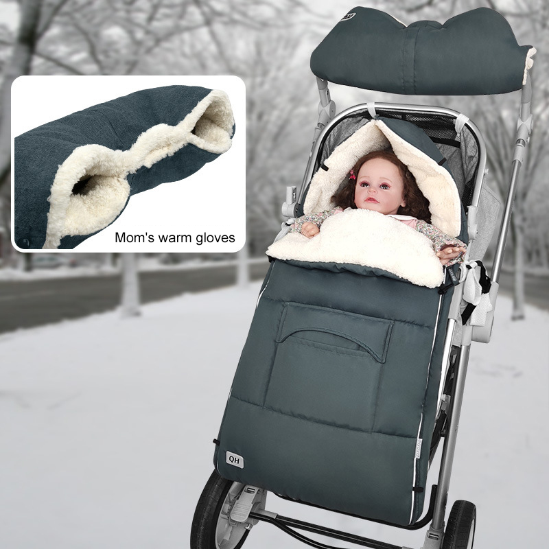 Winter Autumn Baby Infant Warm Sleeping Bag StrollerCover Waterproof