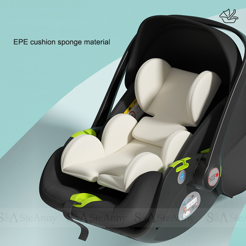 Infant Car Seat Travel System with ISOFIX Connector Base, Suit for install onto Prams